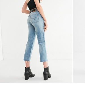 Levi’s wedgie rise jeans